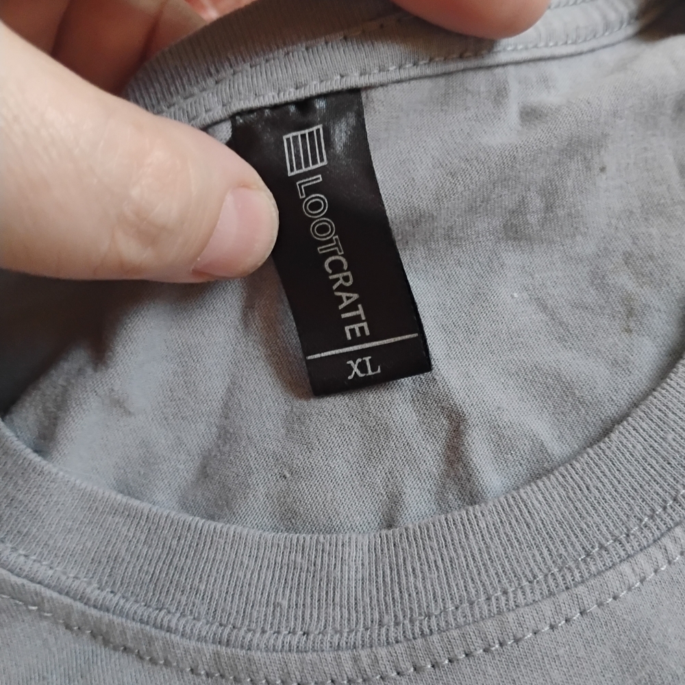 Loot Crate Robocop Graphic Tee - Light Gray and Red - Picture 3 of 4